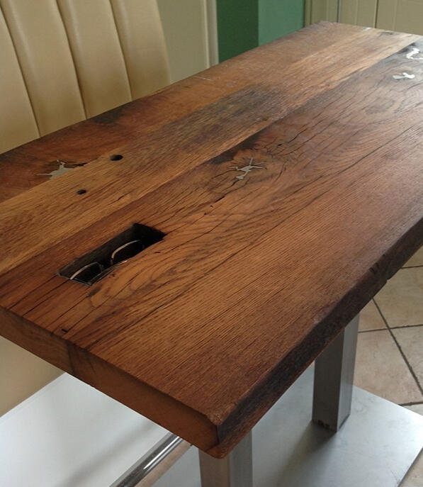 Custom wooden tables